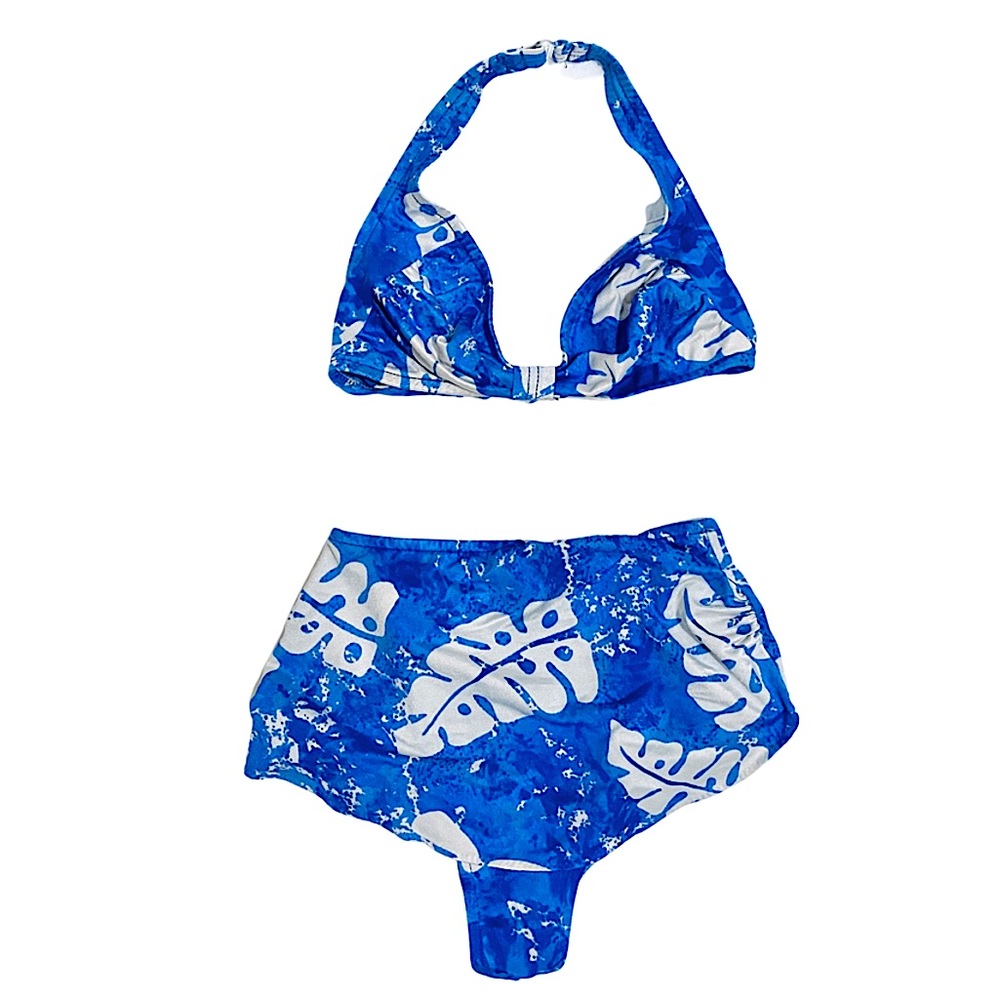 Vintage Two Piece High-Waisted Bikini